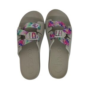 Chaco Chillos Slide Sandals - Light Tie Die - 6